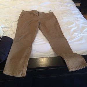 Skinny mini khaki pants
