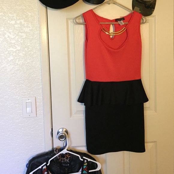 Peplum dress