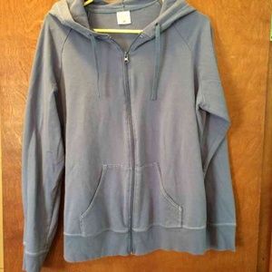 XL maternity zip up hoodie