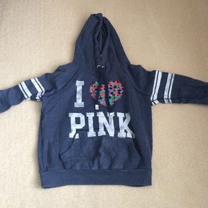 Pink hoodie