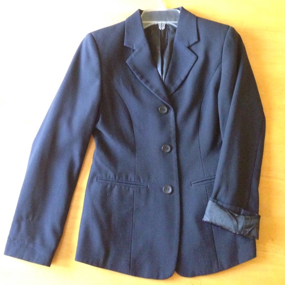 Navy blue blazer