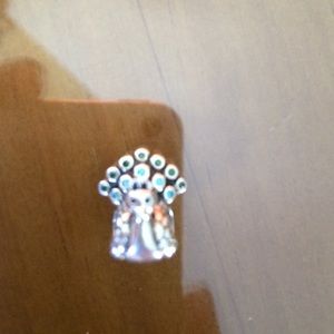 Authentic pandora "peacock" charm