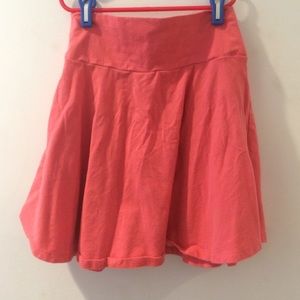 Pink skater skirt