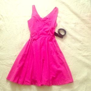 pink dress
