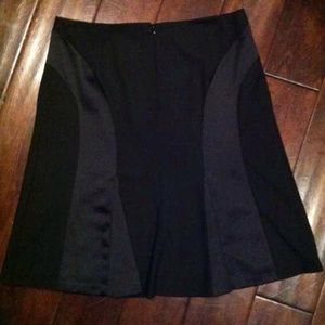 The Limited Black skirt with silky detail
