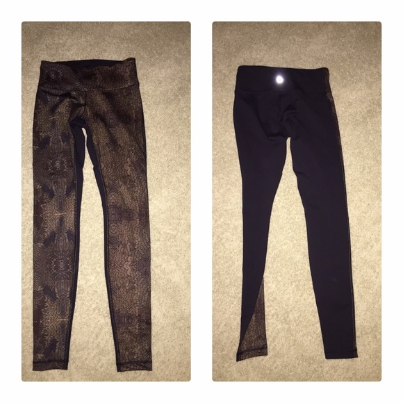 Lululemon full on luon leggings.
