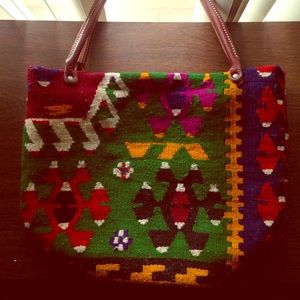 Pendleton Style Vintage Purse