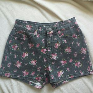 High waisted shorts