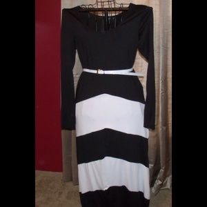 SALE NWT Long Sleeve Floor Length Maxi Dress