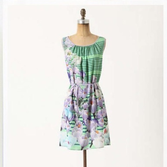 Anthropologie Dream Daily Silk Dress