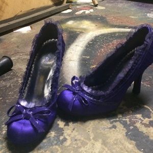 purple heels
