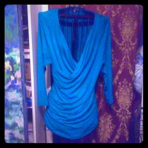 Pretty teal blue top