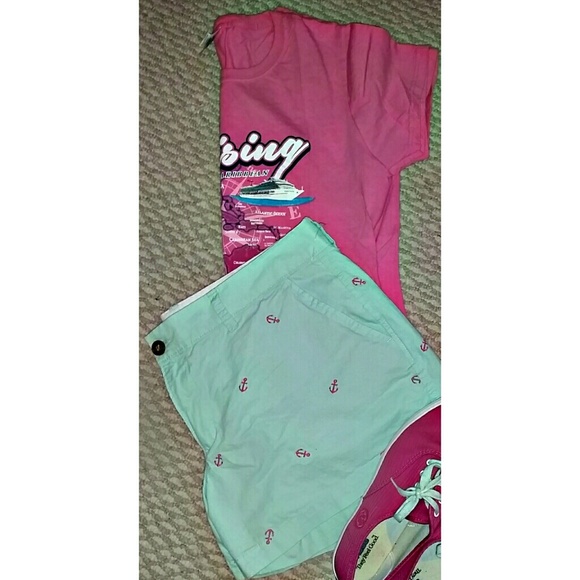 Mint Green Shorts