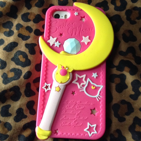 Pink Sailor Moon iphone 5 case
