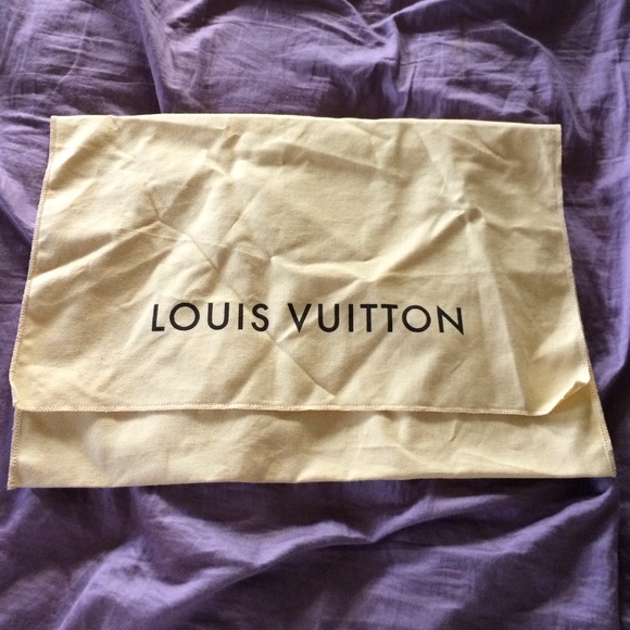Authentic Louis Vuitton dust bag