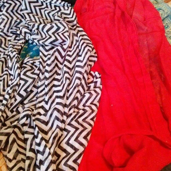 Two infiniti scarves