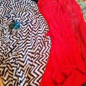 Two infiniti scarves