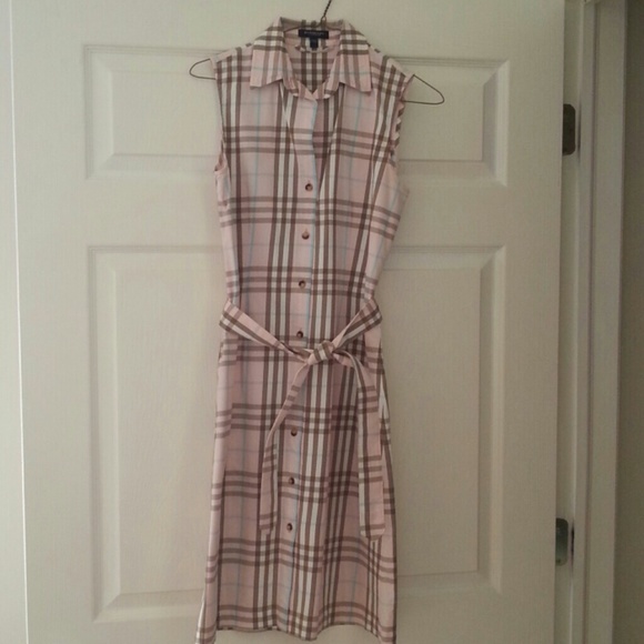 Burberry shirt dress