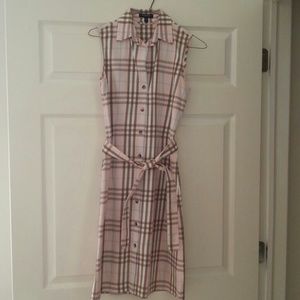 Burberry shirt dress