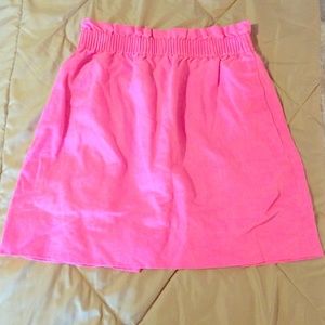 Hot Pink J.crew skirt