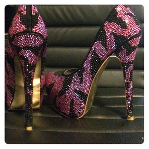 ⋆ 6" Crystal🔮Pumps ⋆