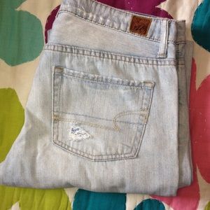 american eagle capris