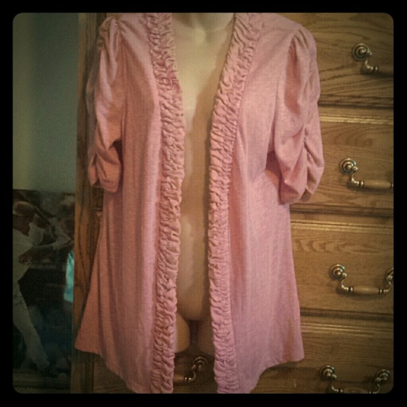 Light pink cardigan
