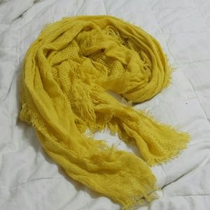 Yellow scarf