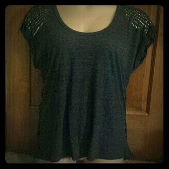 Studded gray t-shirt
