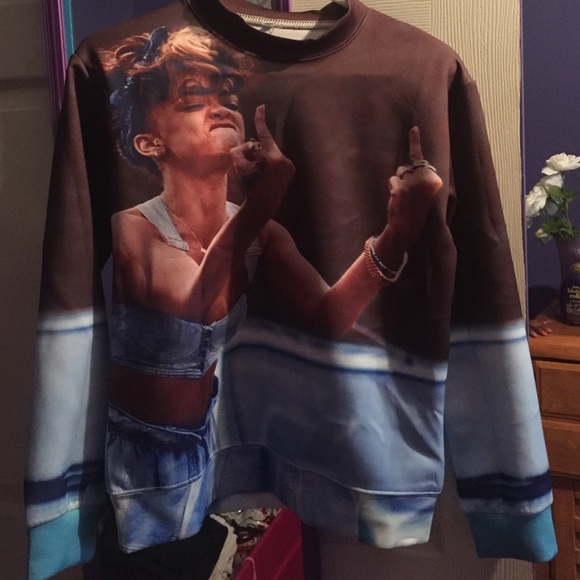 Rihanna fck you sweater