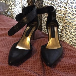 BCBGeneration low strap on heels