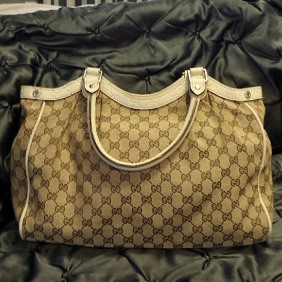 Authentic Gucci Sukey Tote