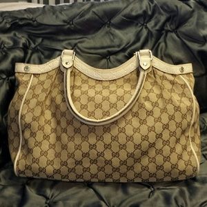 Authentic Gucci Sukey Tote