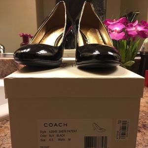 Coach Sheri Patent highheels