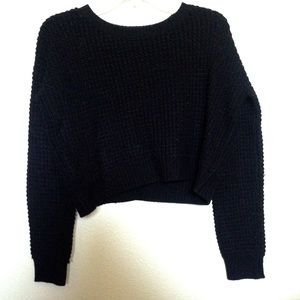 F21 Knit Crop Sweater