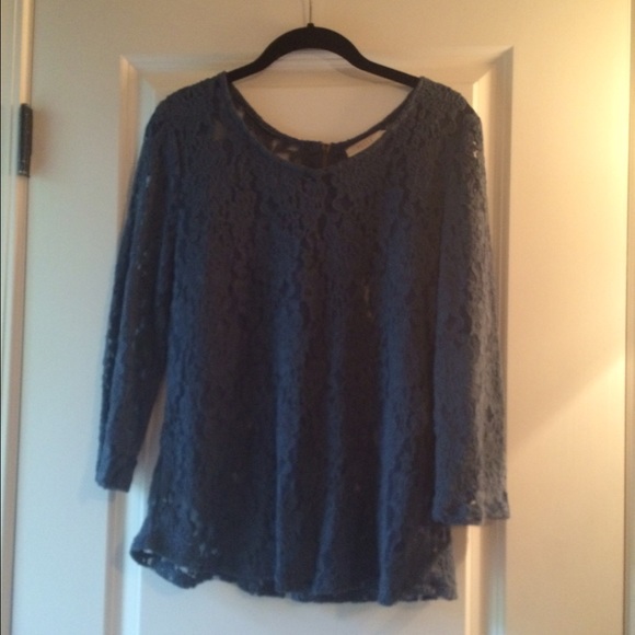 Tulle lace shirt