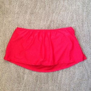Red Skirt Bikini Bottom