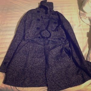 Charcoal Peacoat
