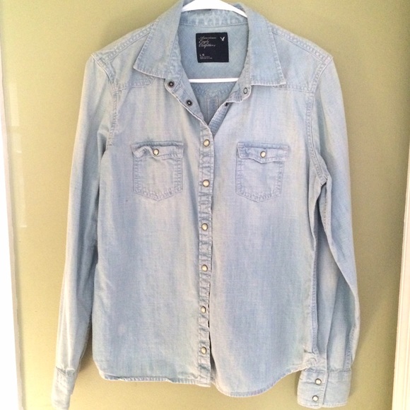 Light Demin button-up