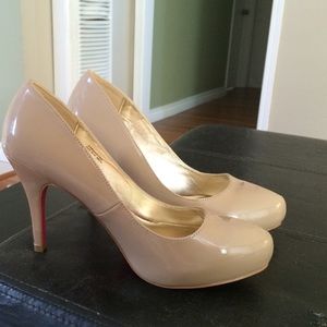 Nude heels