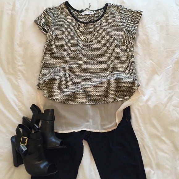 Flirty top from E Leigh's