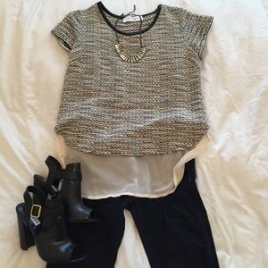 Flirty top from E Leigh's