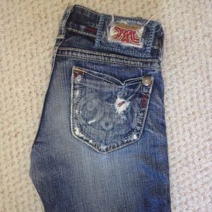 Distressed MEK Denim