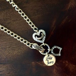 Juicy Couture gold necklace