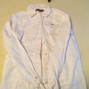 Vineyard Vines White Button Up