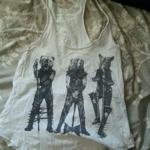 Graphic tank top