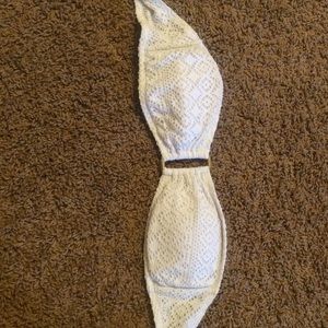 White lace Bathing suit top