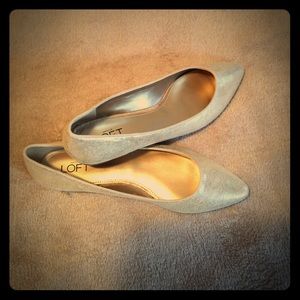 Ann Taylor LOFT skimmer flats