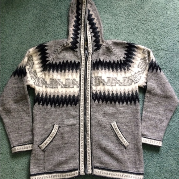 Indian style sweater jacket. One size