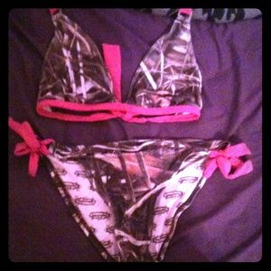 Real tree camo bikini